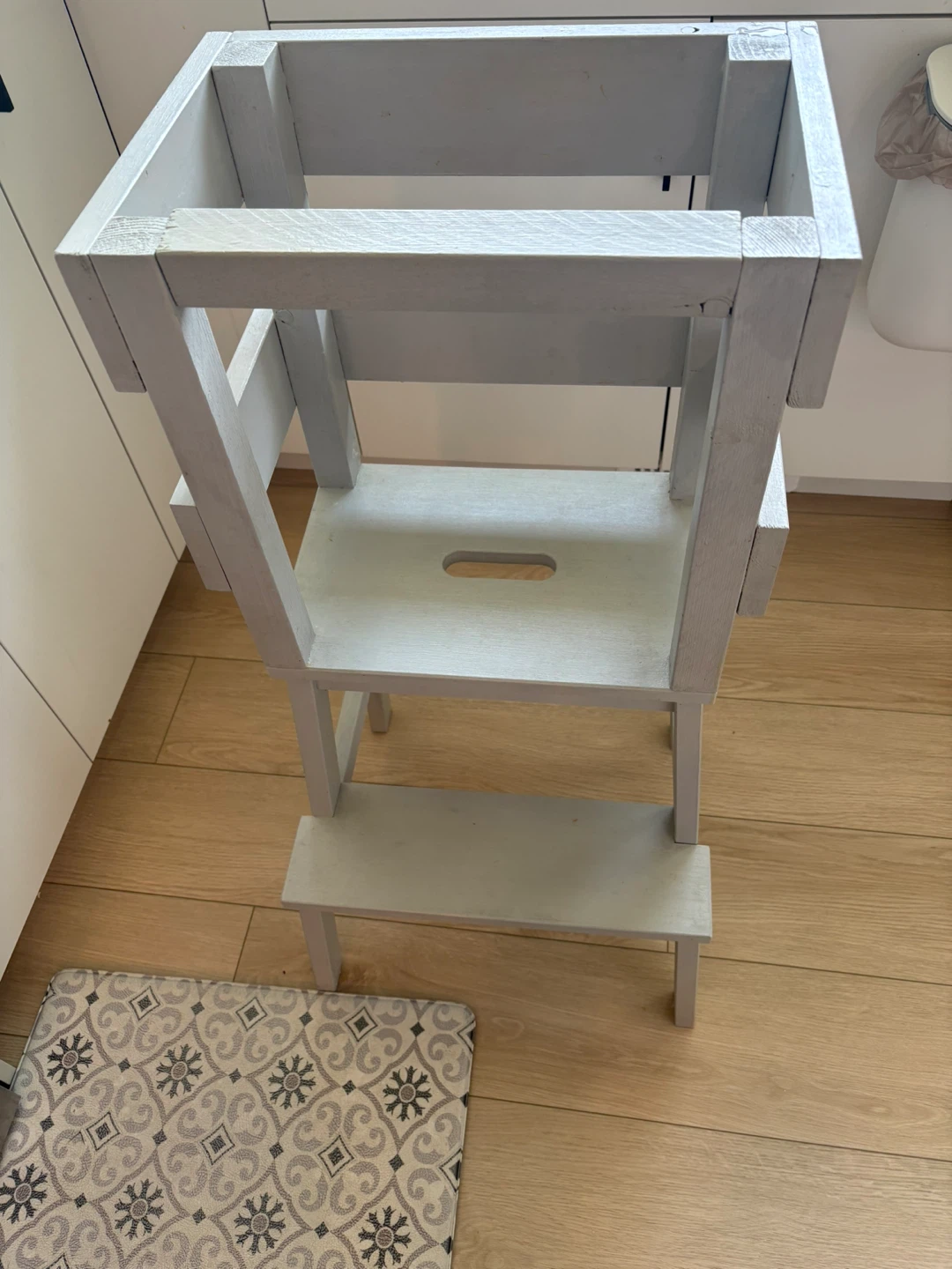 Wooden Toddler Kitchen Helper Stool
