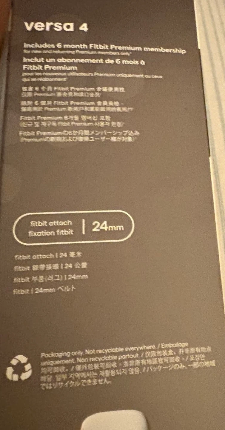 Fitbit Versa 4 Fitness Smartwatch - photo 3
