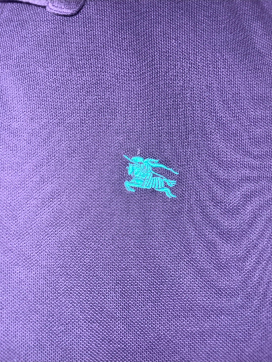 Burberry Brit Purple Polo Shirt - photo 3
