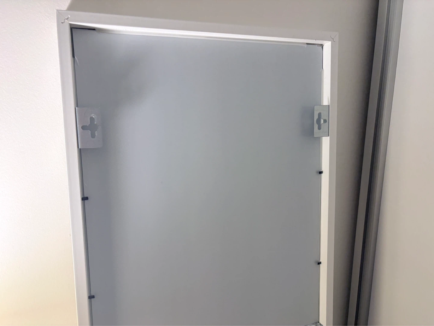 White Framed Full Length Mirror - photo 3
