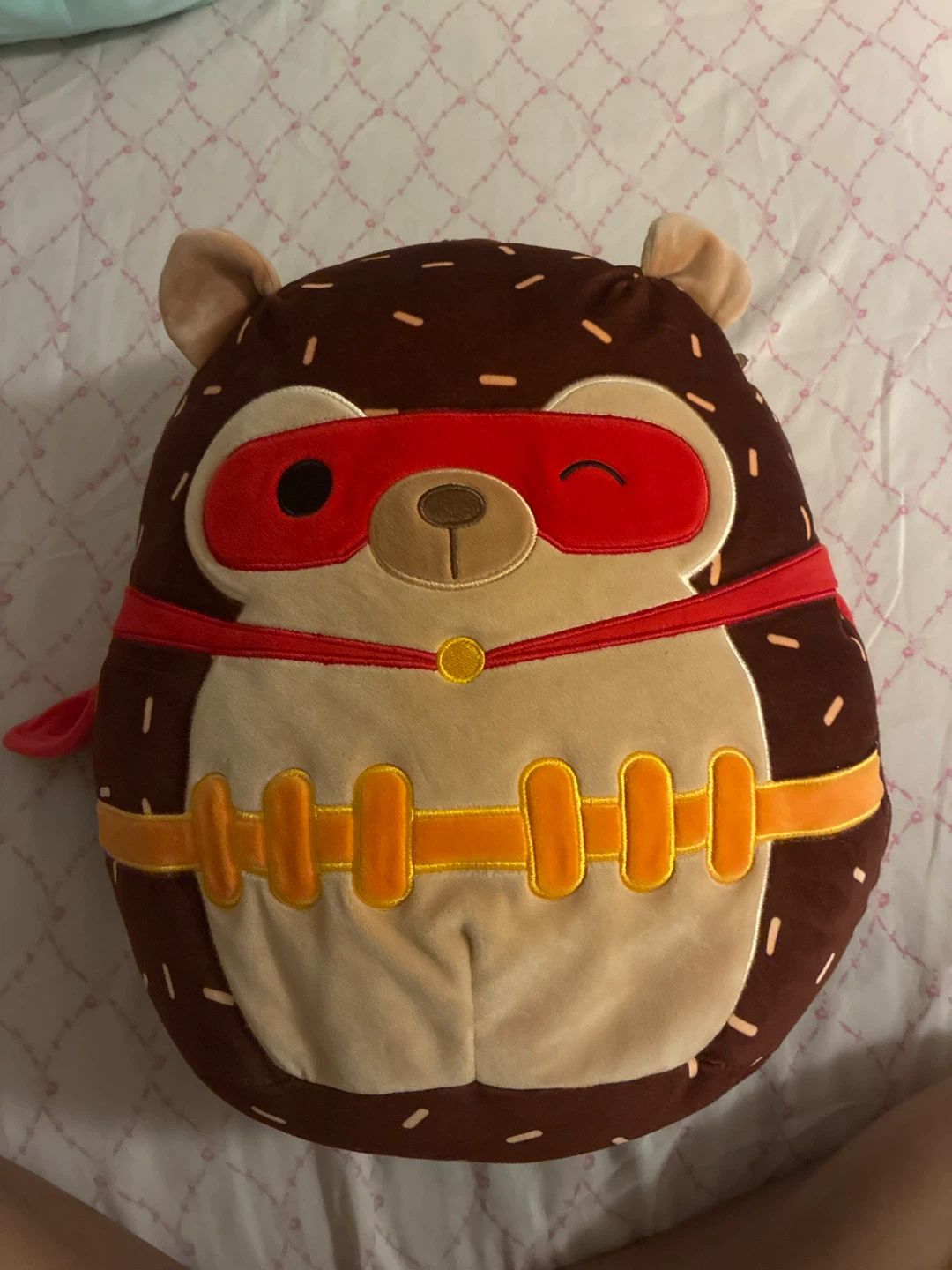 Plush Stuffed Animal Hedgehog Superhero
