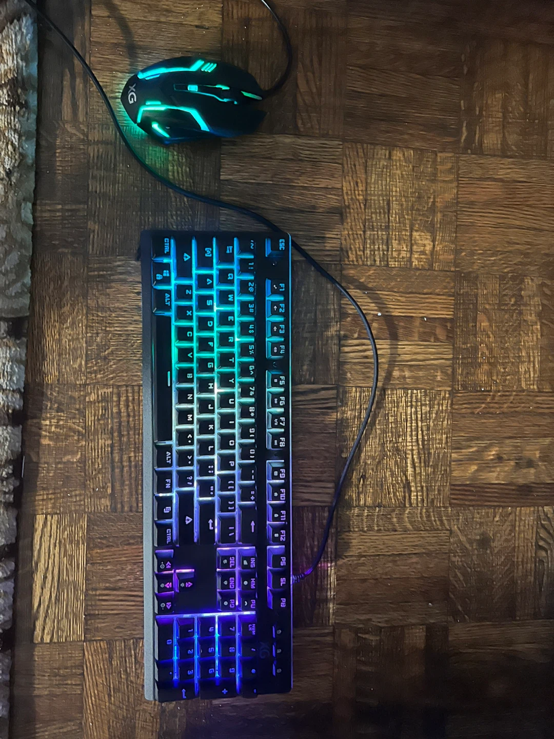 XGR RGB Gaming Keyboard + XG Gaming Mouse