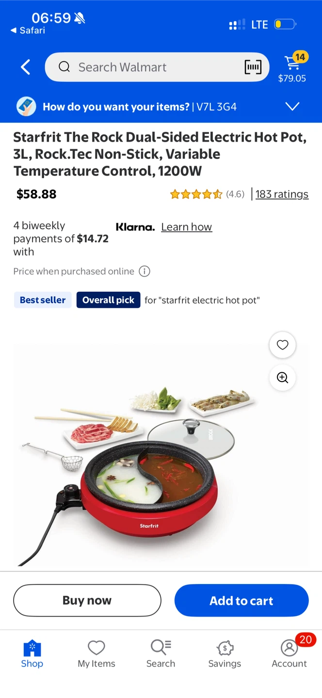 Starfrit electric hot pot - photo 2