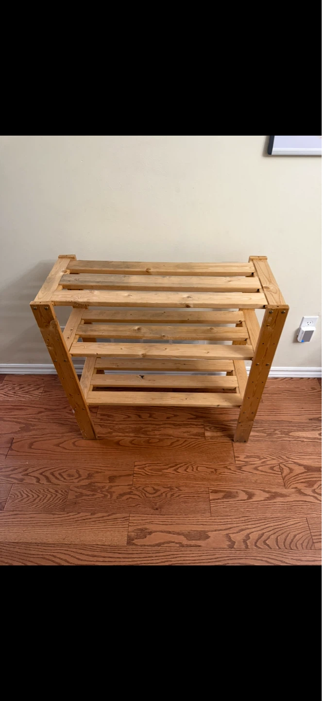 3-Tier Shoe Rack: Fits 9-12 shoes - photo 3