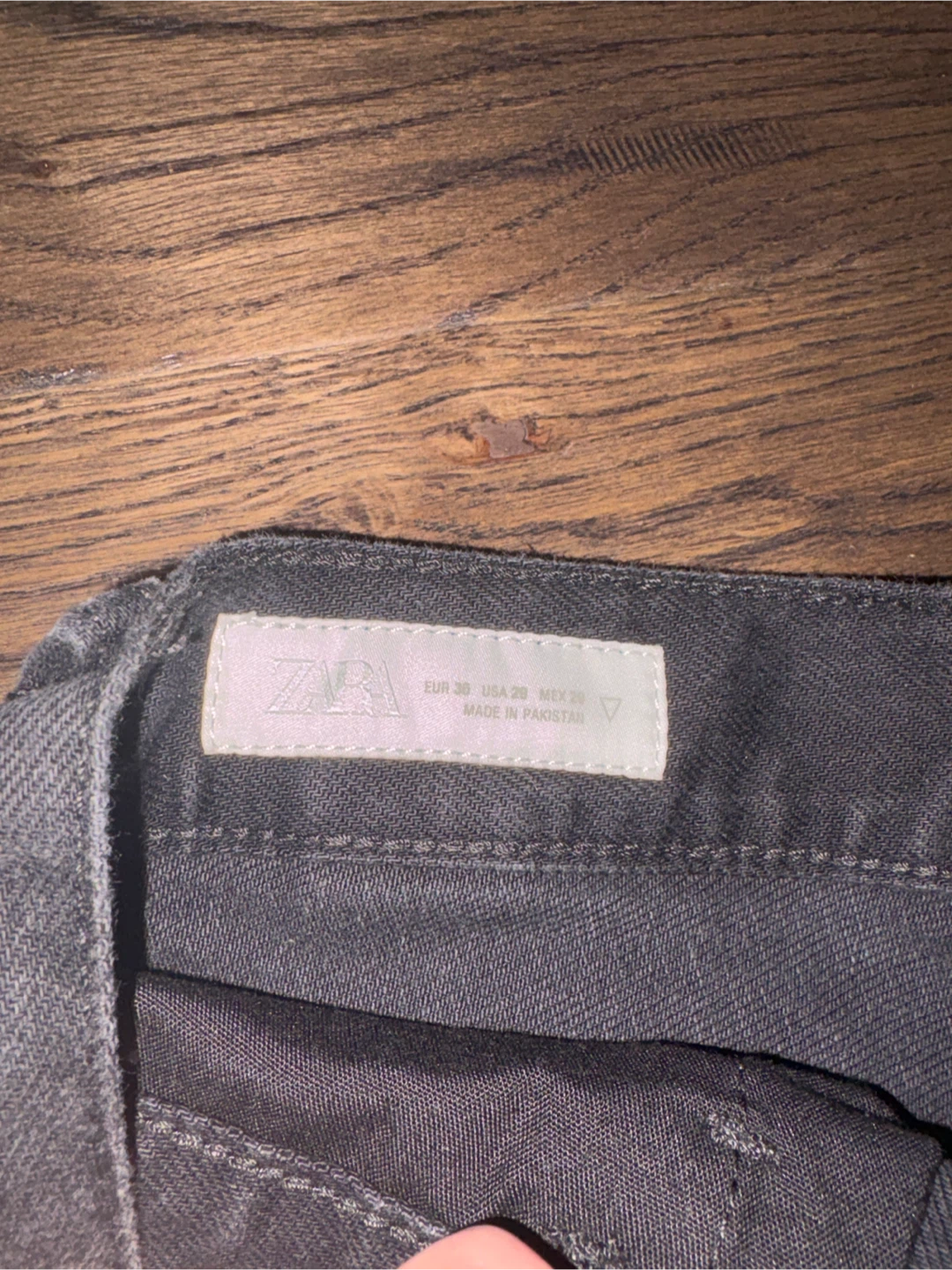 ZARA Baggy Short Black Size 36 - photo 3