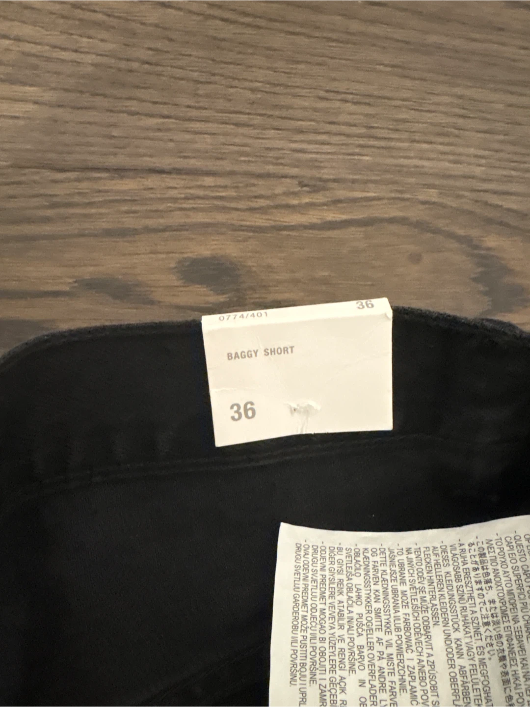 ZARA Baggy Short Black Size 36 - photo 4