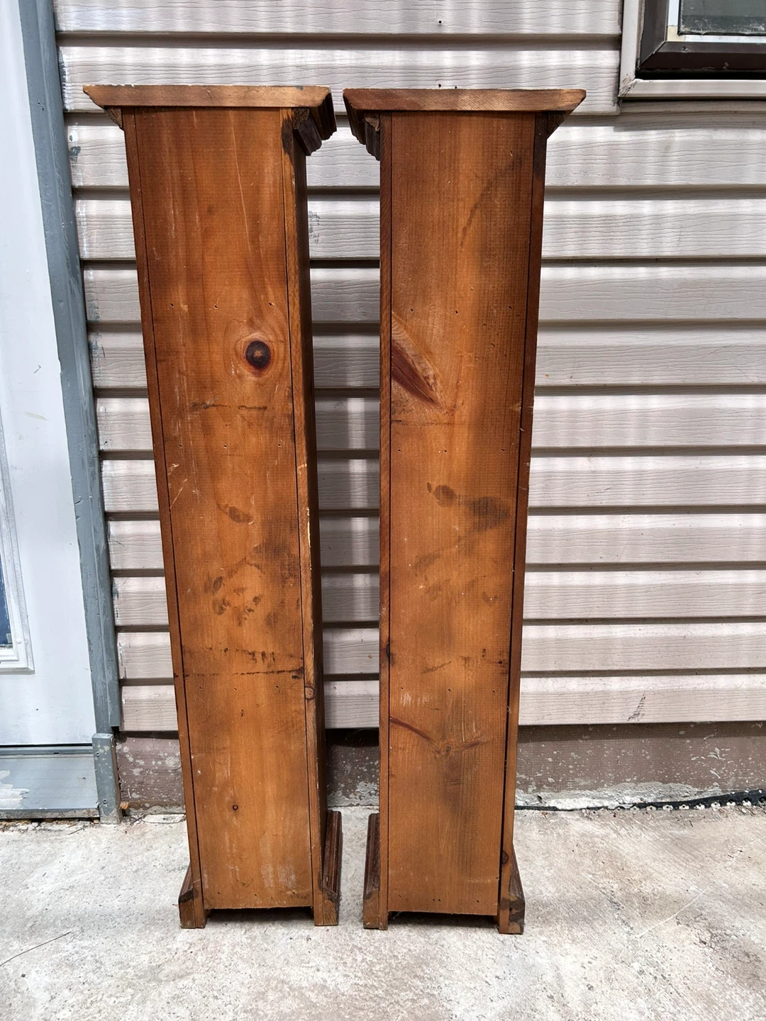 Wooden CD/DVD Tower Shelves (Set of 2) - photo 2