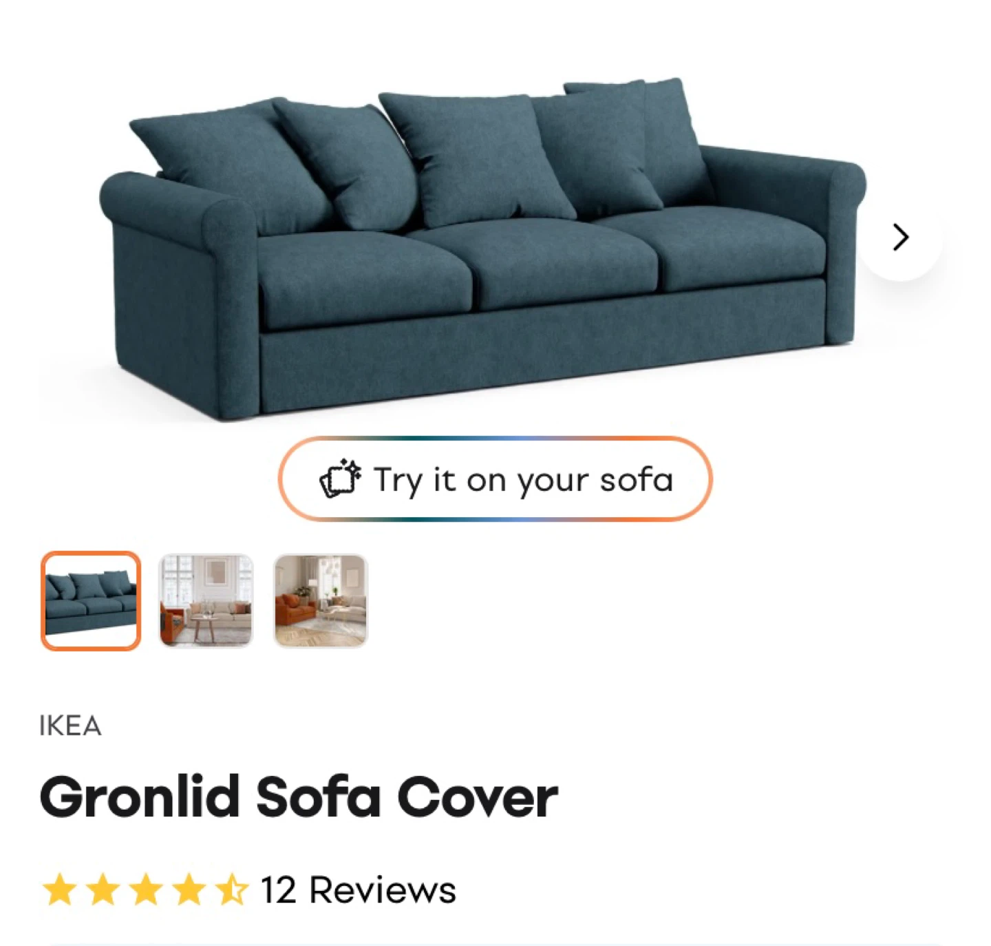 IKEA Gronlid Sofa Cover - photo 4
