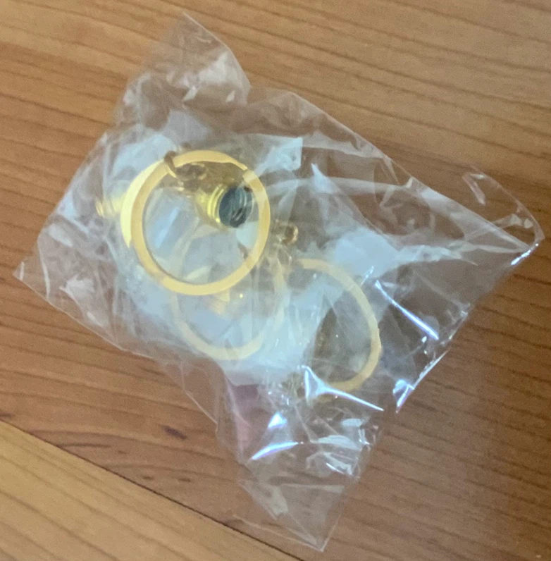 FREE 4 perfume vial keychains - photo 2