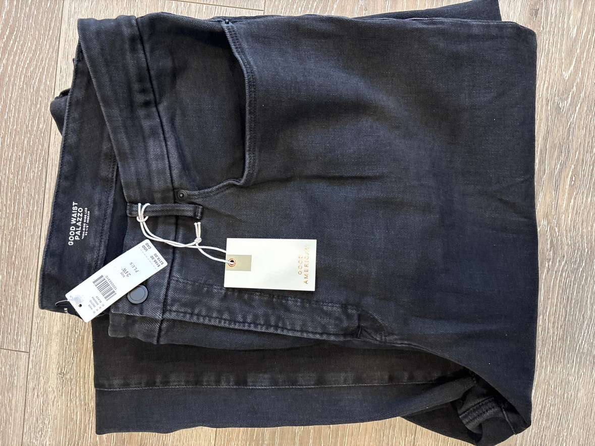 Brand New Good American  Palazzo size 24 W plus