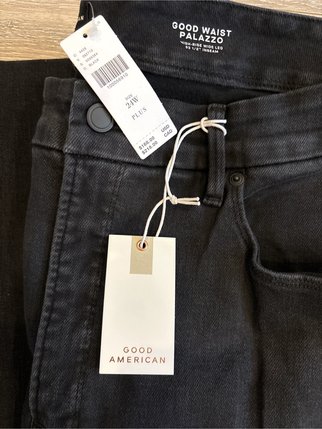 Brand New Good American  Palazzo size 24 W plus - photo 2