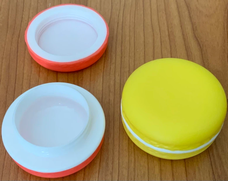 FREE 2 small macaron pill containers