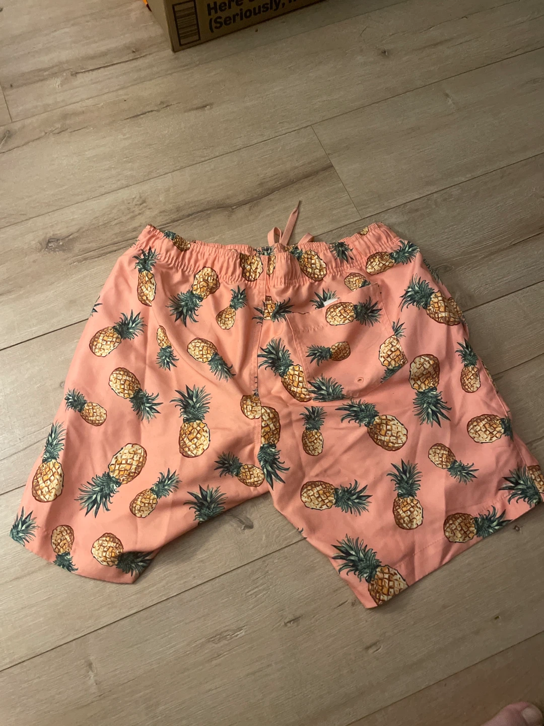 Pink Pineapple Swim Trunks - photo 2