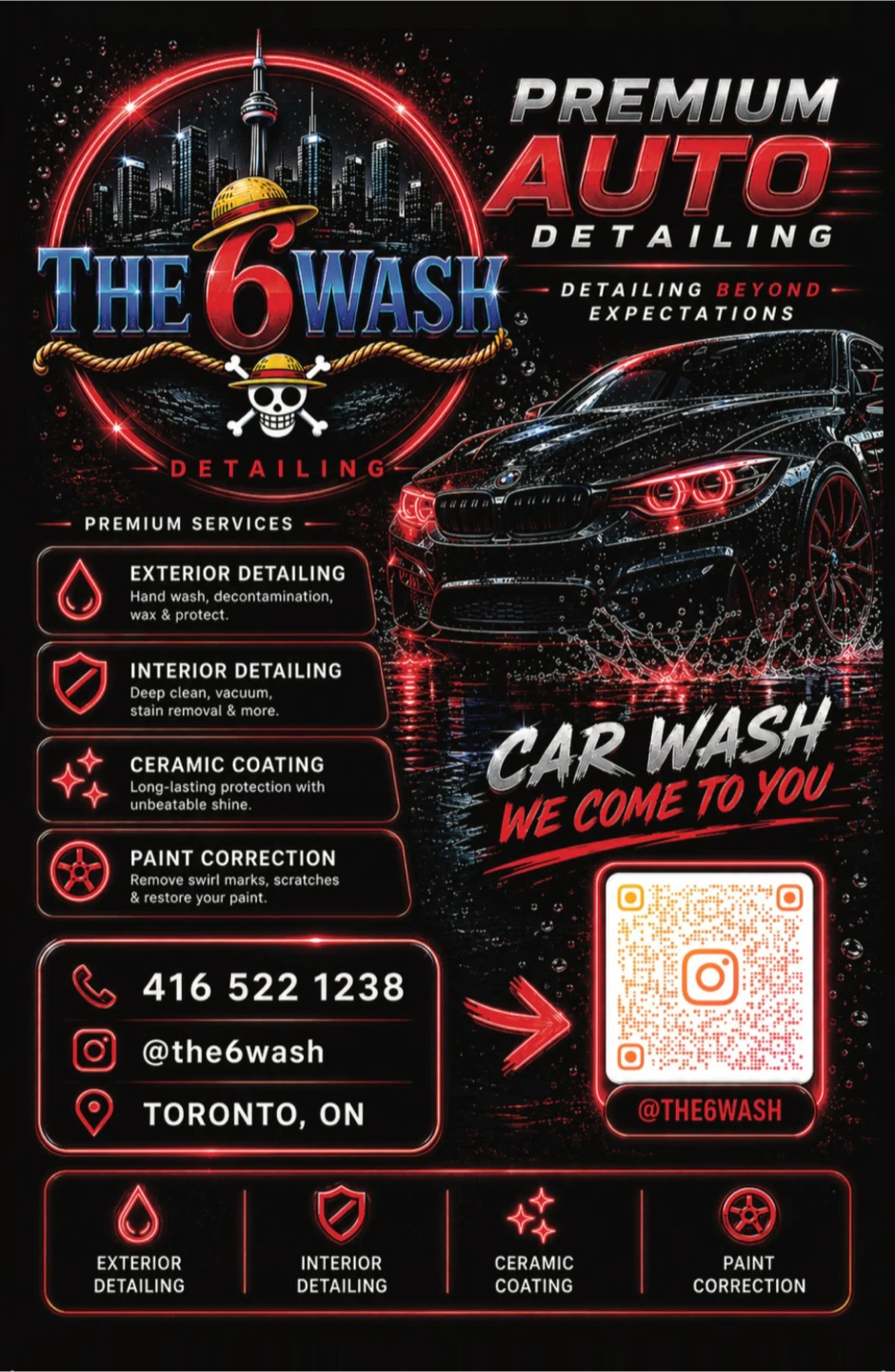The 6 Wash Mobile Detailing | Professional Car Cleaning - photo 4