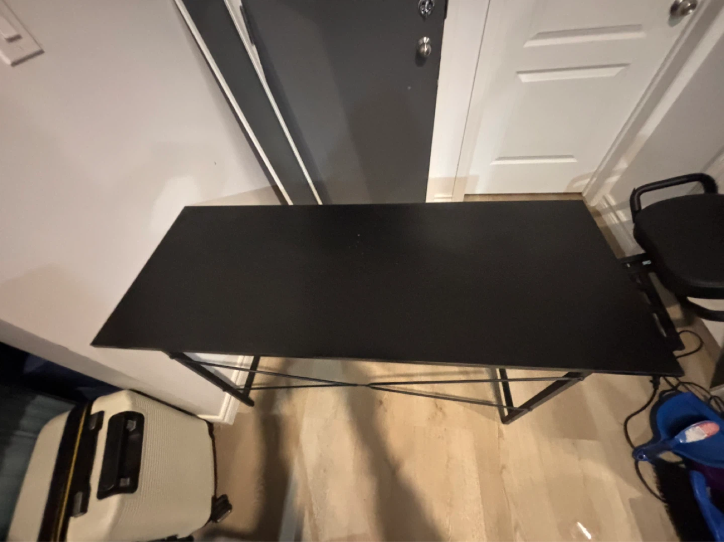 Black Folding Desk IKEA - photo 3