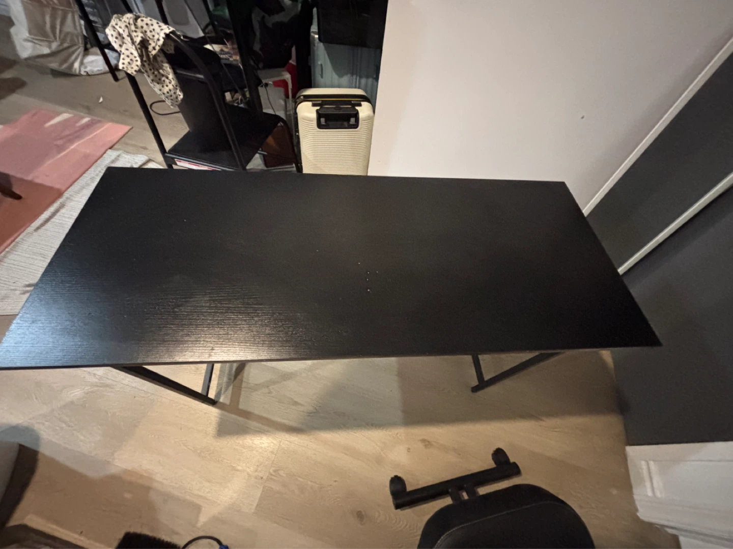 Black Folding Desk IKEA - photo 2
