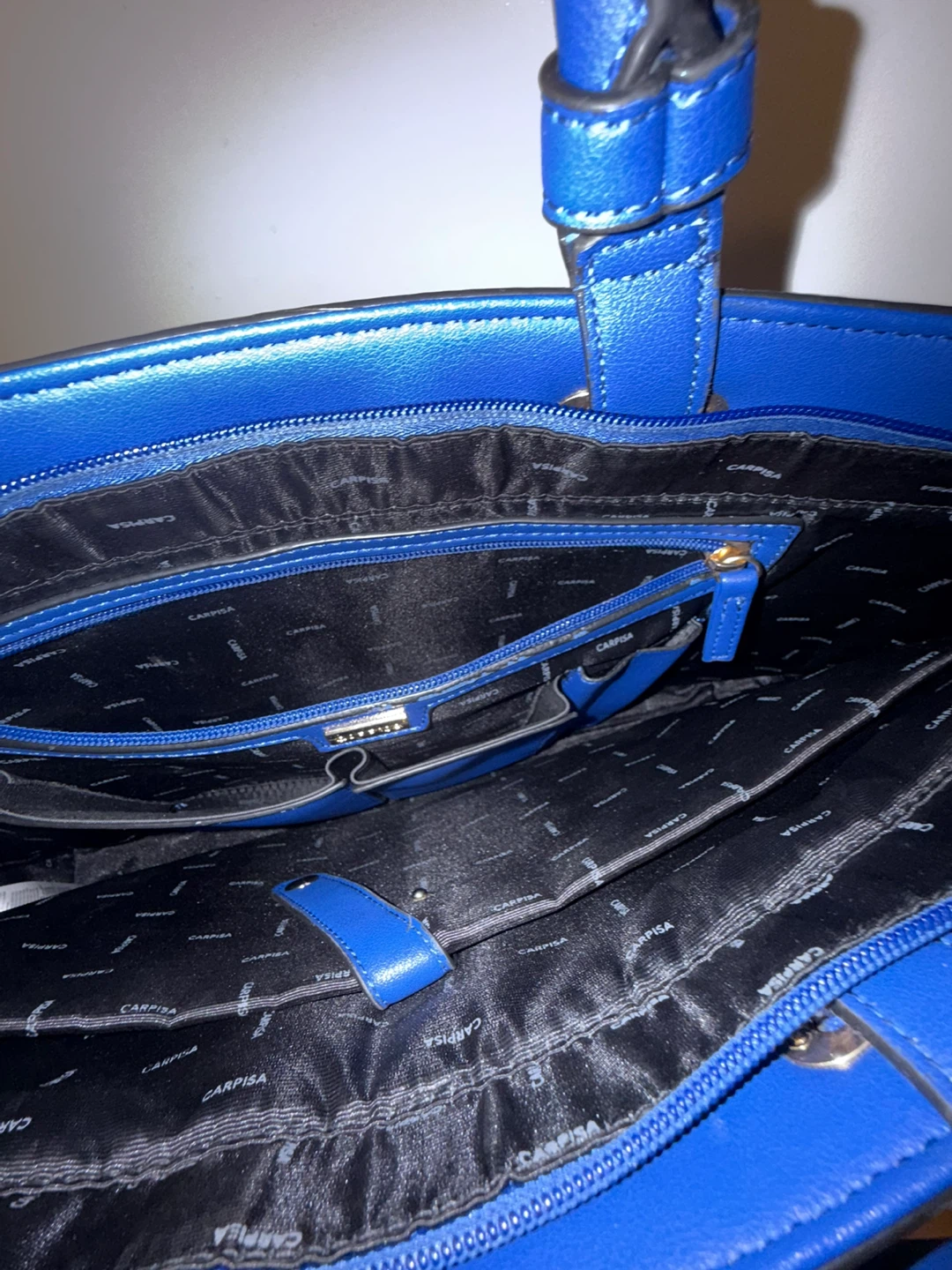 Blue CARPISA  Tote Bag- from Italy - photo 4