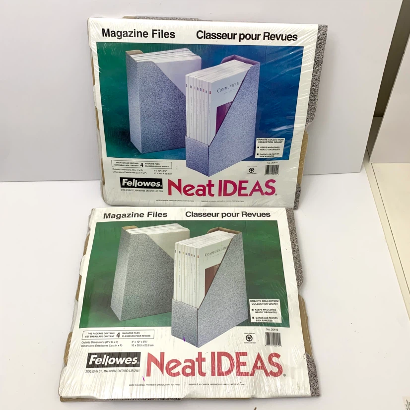 Fellowes Neat IDEAS Magazine Files (4 Pack)