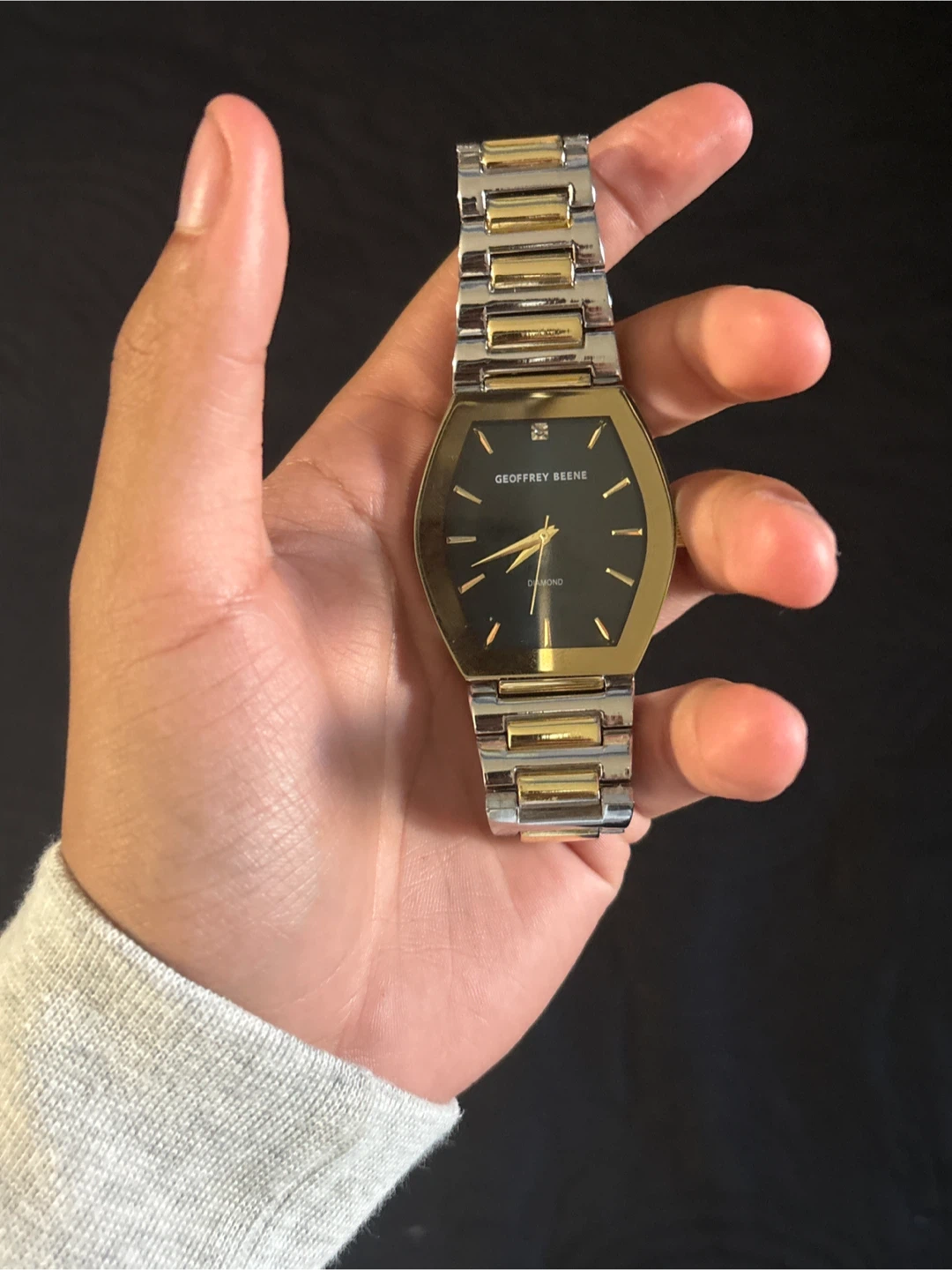 GEOFFREY BEENE Diamond Watch