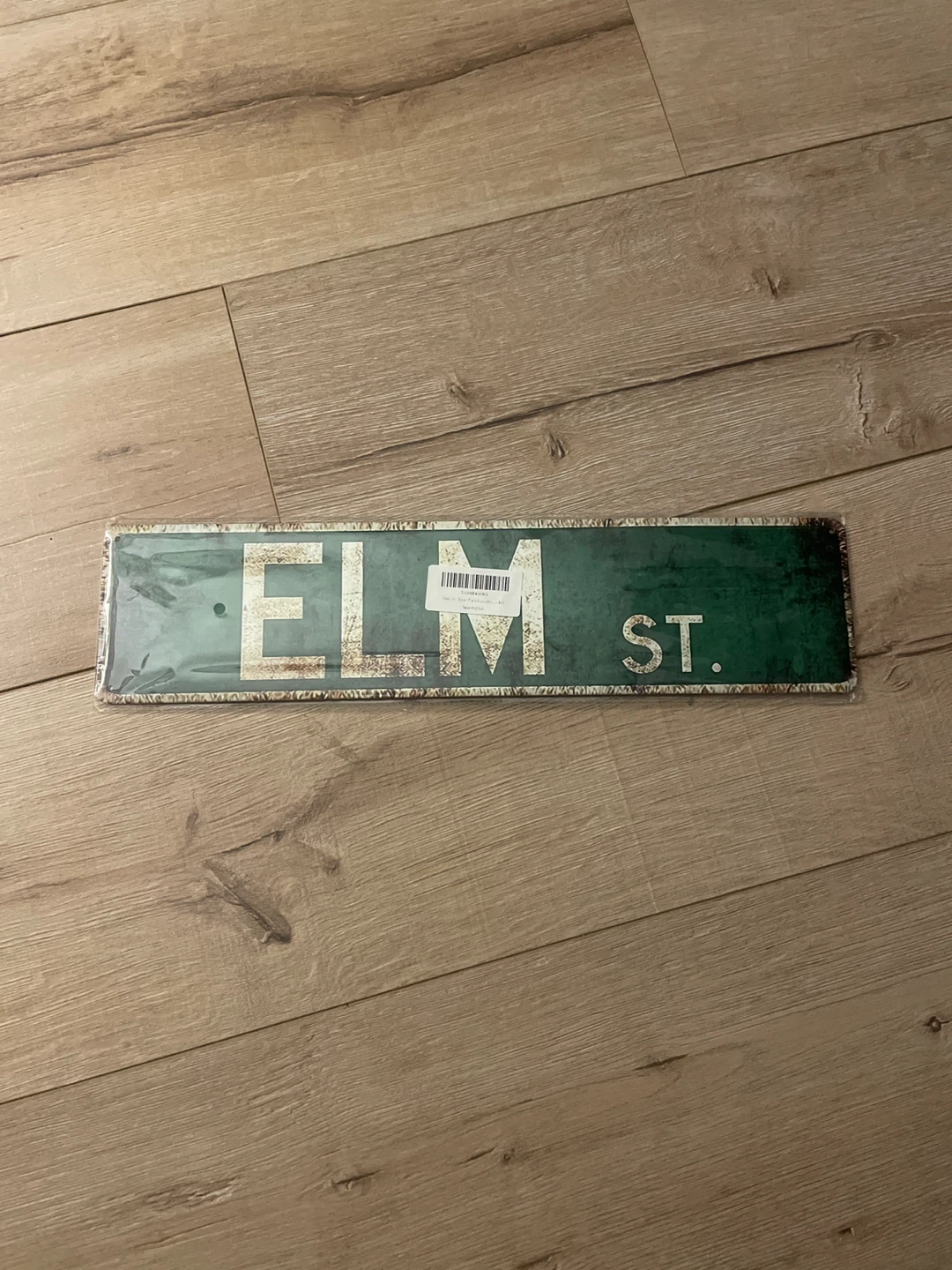 Elm Street Metal Sign