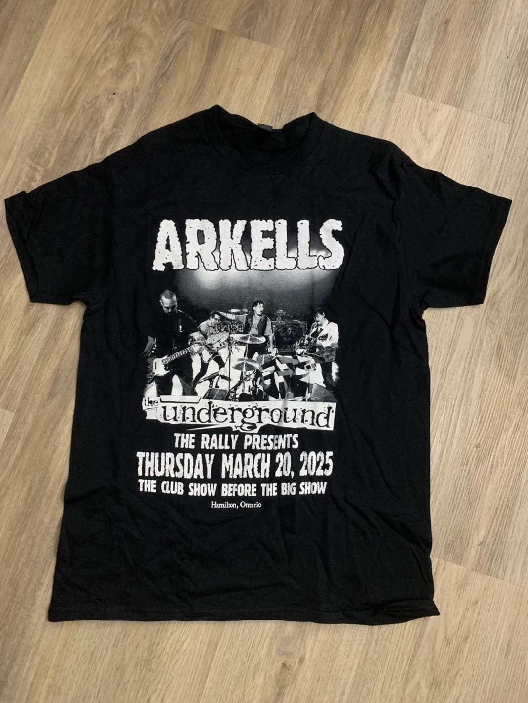 Arkells Club Show Before The Rally 2025 Shirt - Medium