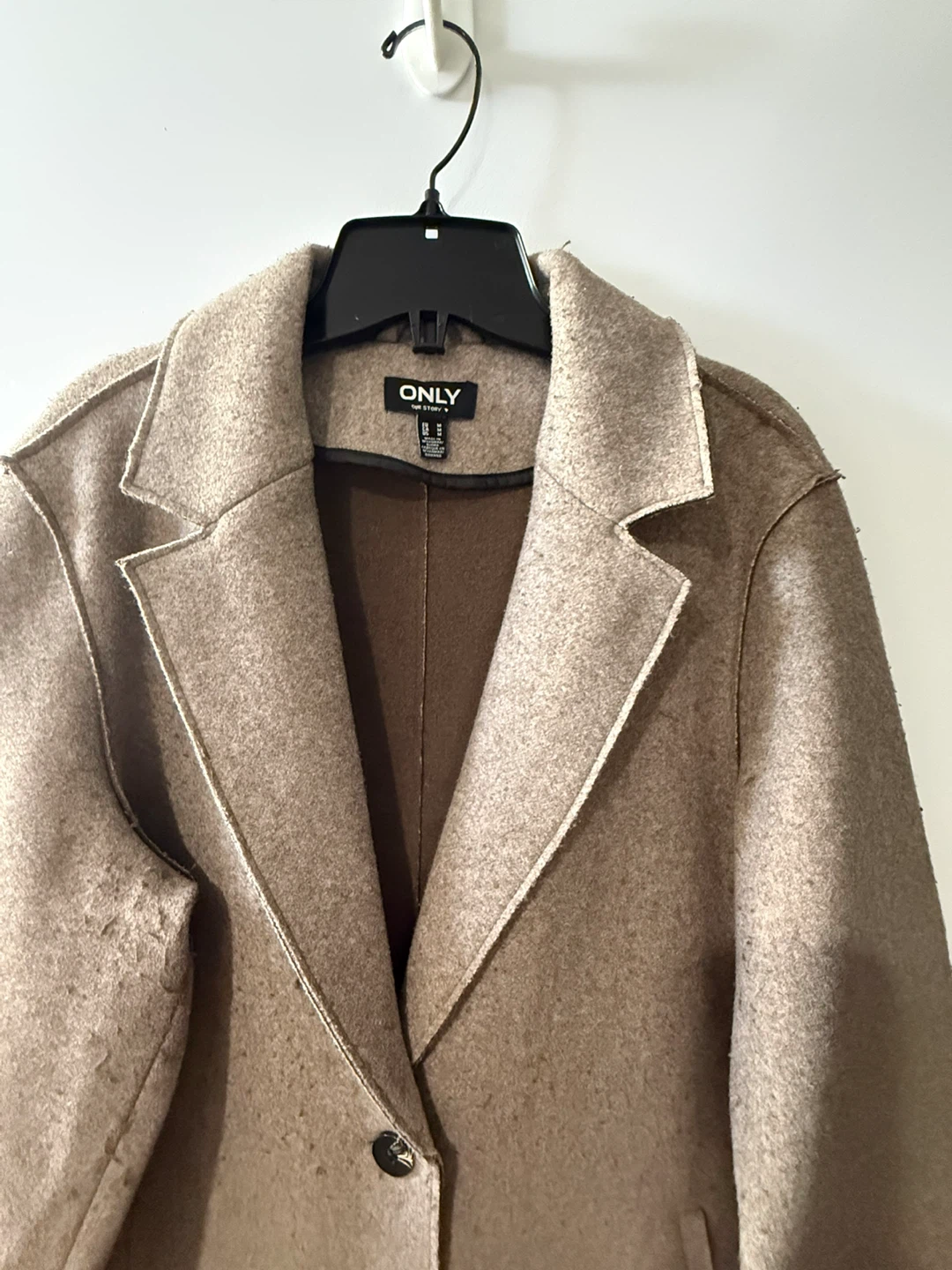 ONLY Wool Blend Coat - Size M - photo 3