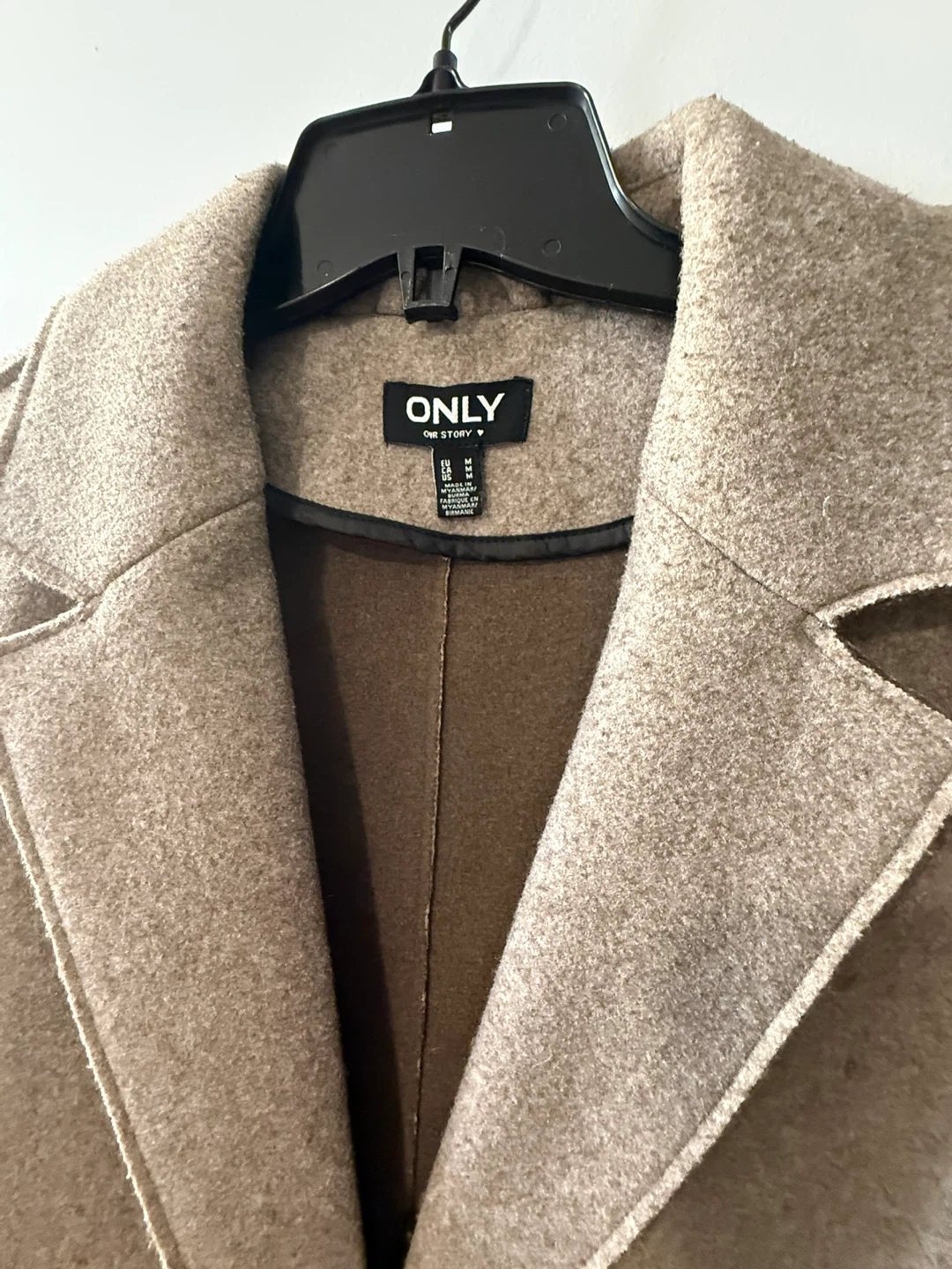 ONLY Wool Blend Coat - Size M - photo 4