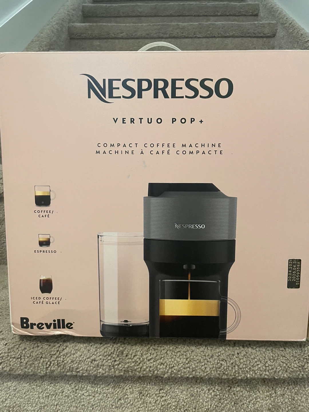 Nespresso Vertuo Pop+ Coffee Machine