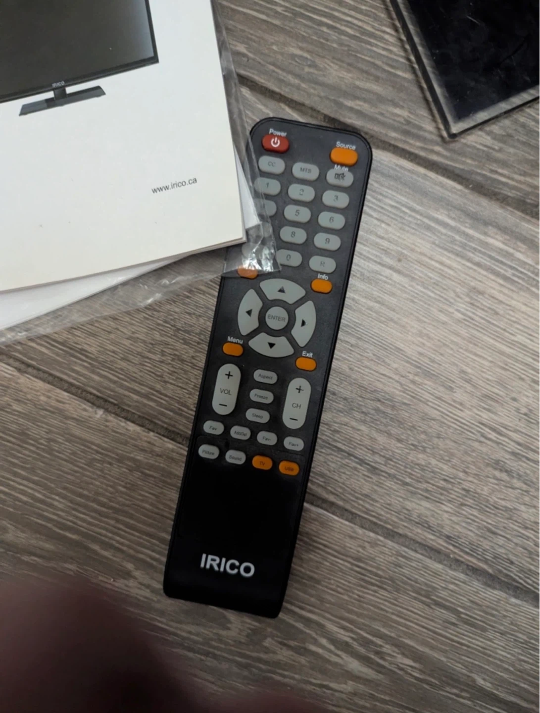 IRICO TV with Remote, HDMI Cable, and Wall Mount - photo 4