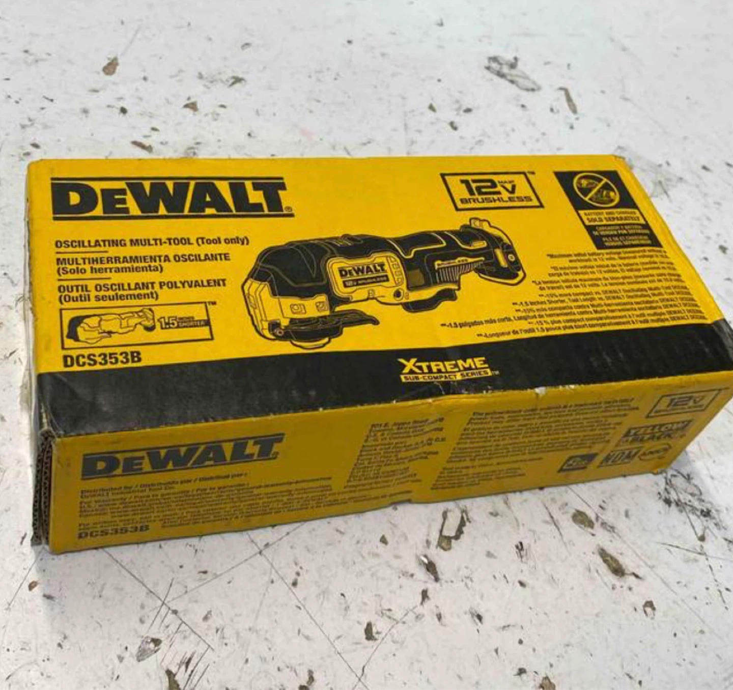 DeWalt Oscillating Multi-Tool DCS353B (Tool Only) - photo 3