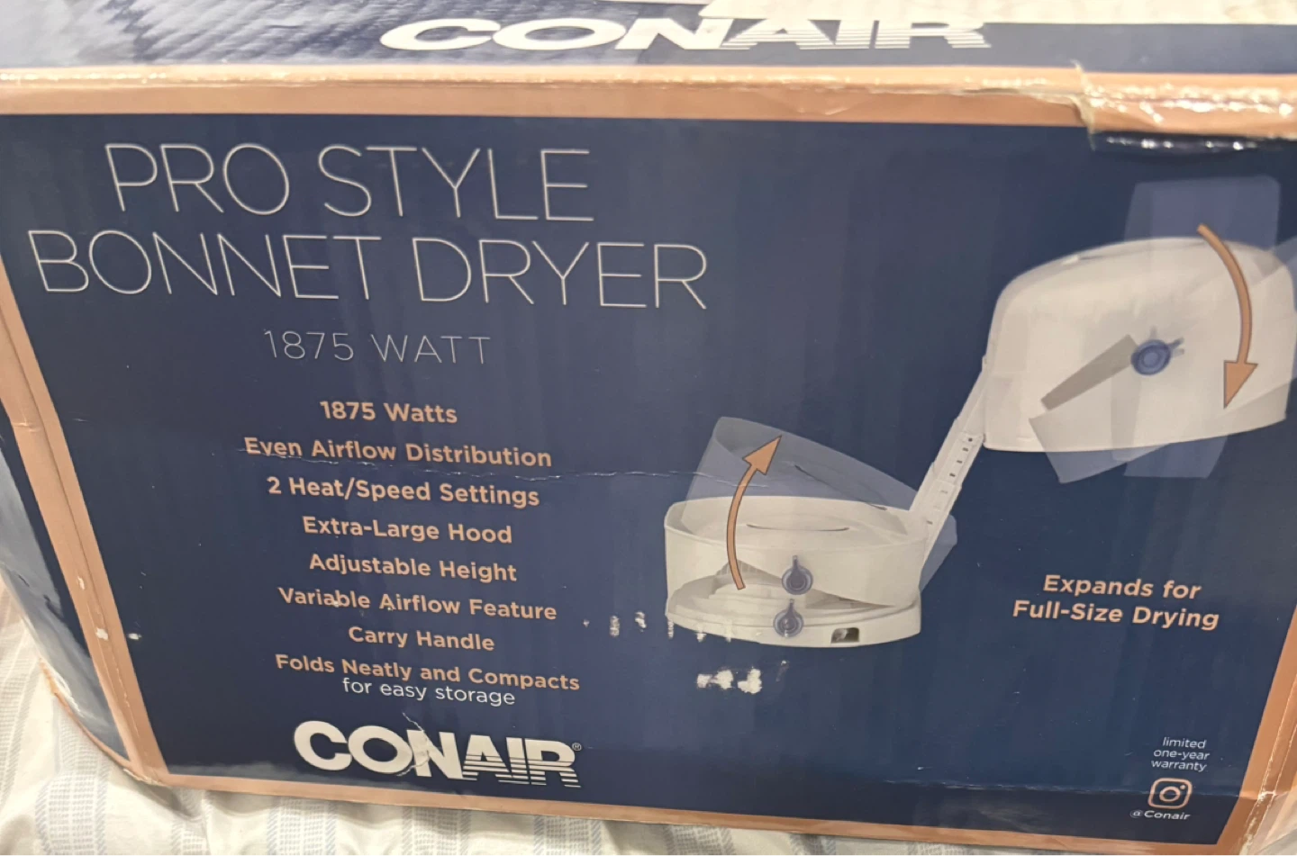 Conair Pro Style Bonnet Dryer - 1875 Watt