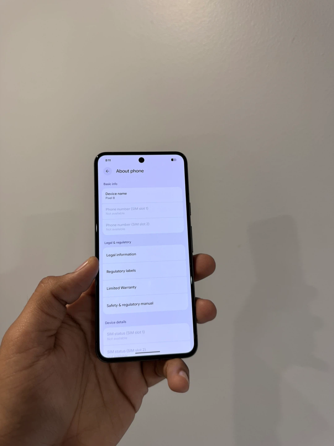 Google Pixel 8 128GB Black – Minor Screen Scratches – Unlocked - photo 4