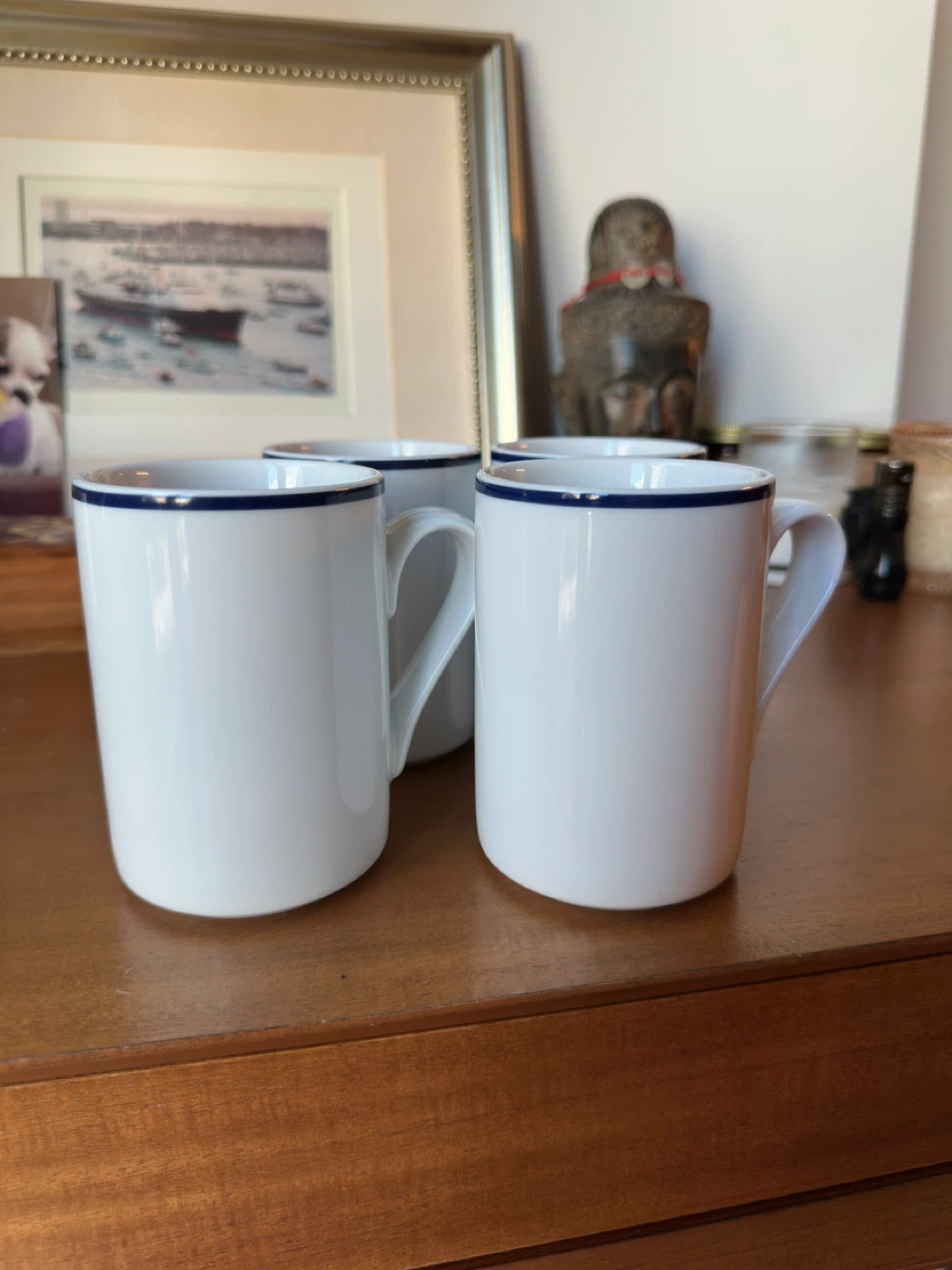 Dansk Bistro Dinnerware Mugs Set of 4
