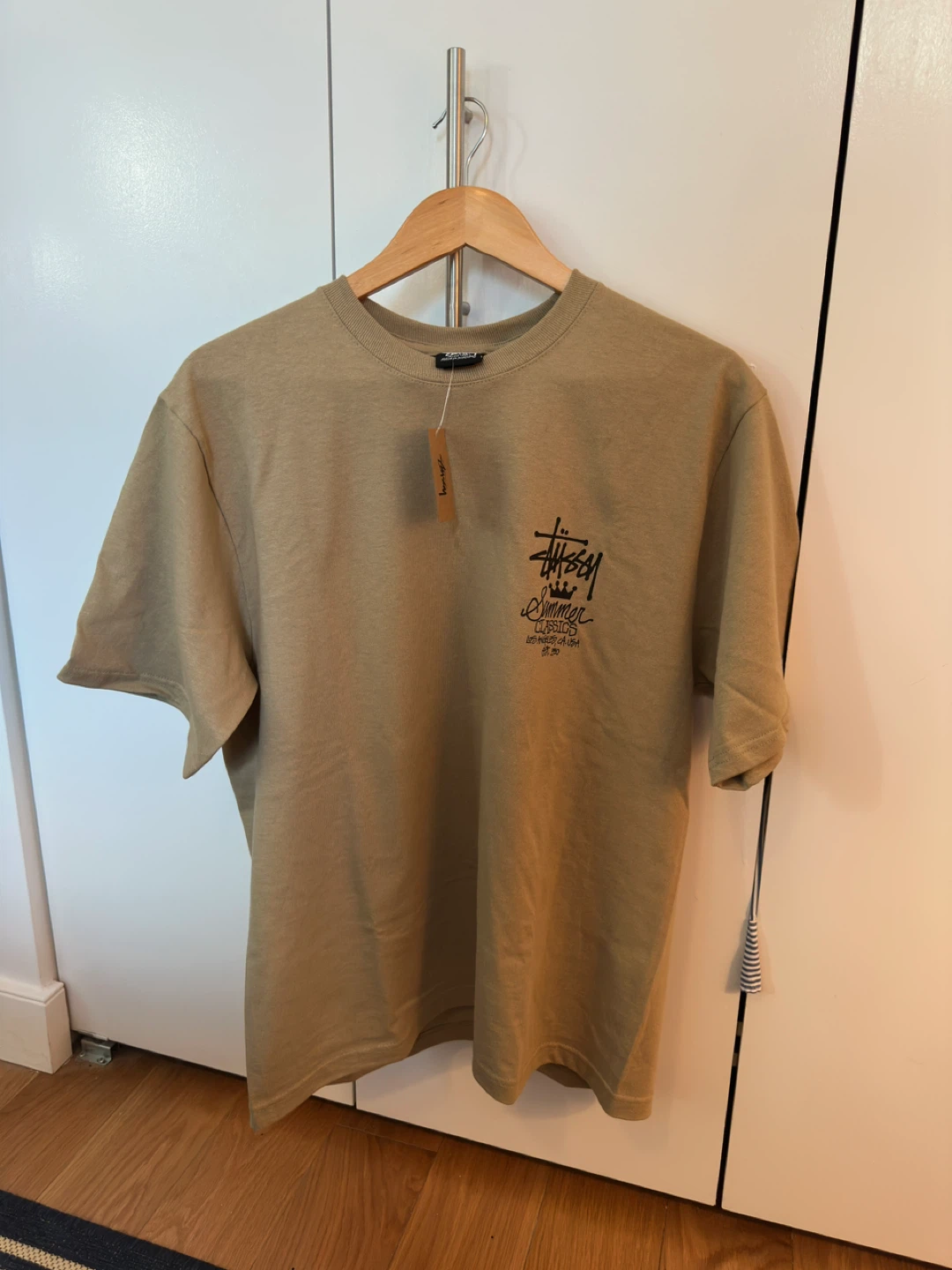 Stüssy Summer Classics T-Shirt - Tan - Size M - photo 5