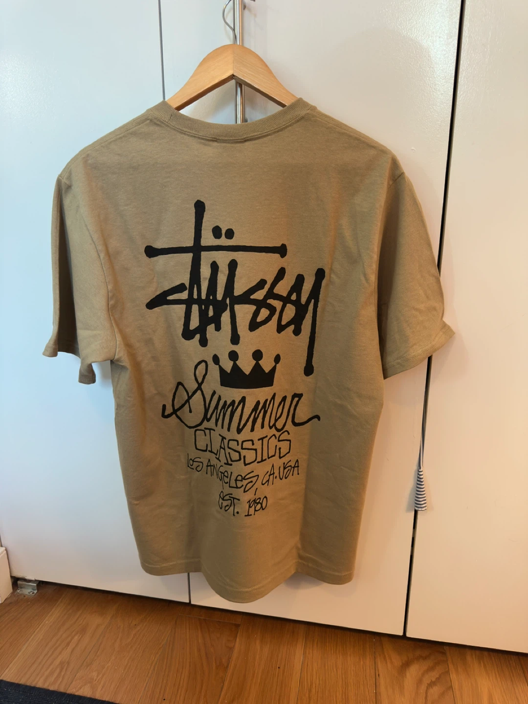 Stüssy Summer Classics T-Shirt - Tan - Size M - photo 2