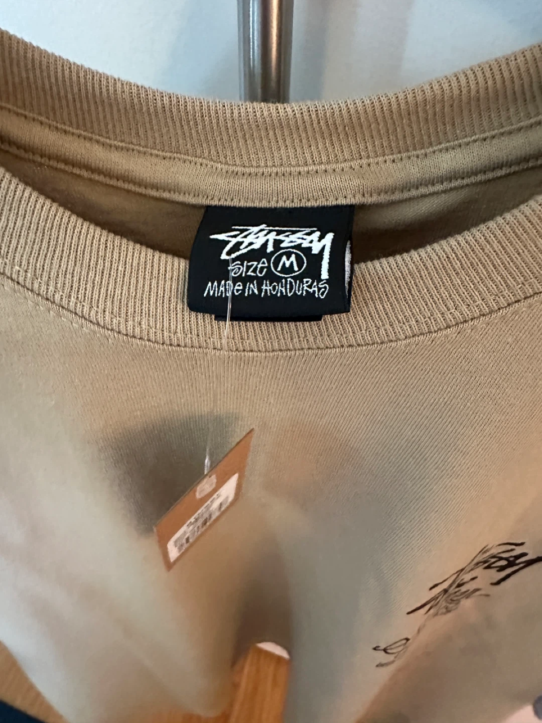 Stüssy Summer Classics T-Shirt - Tan - Size M - photo 3