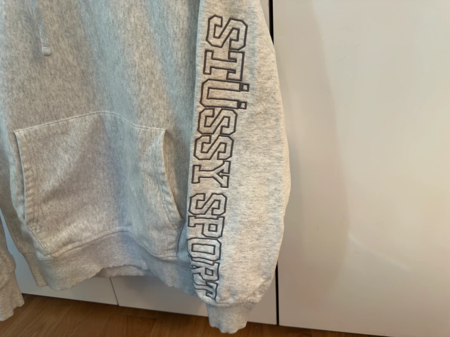 Stüssy Sport Hoodie Grey Size S - photo 4