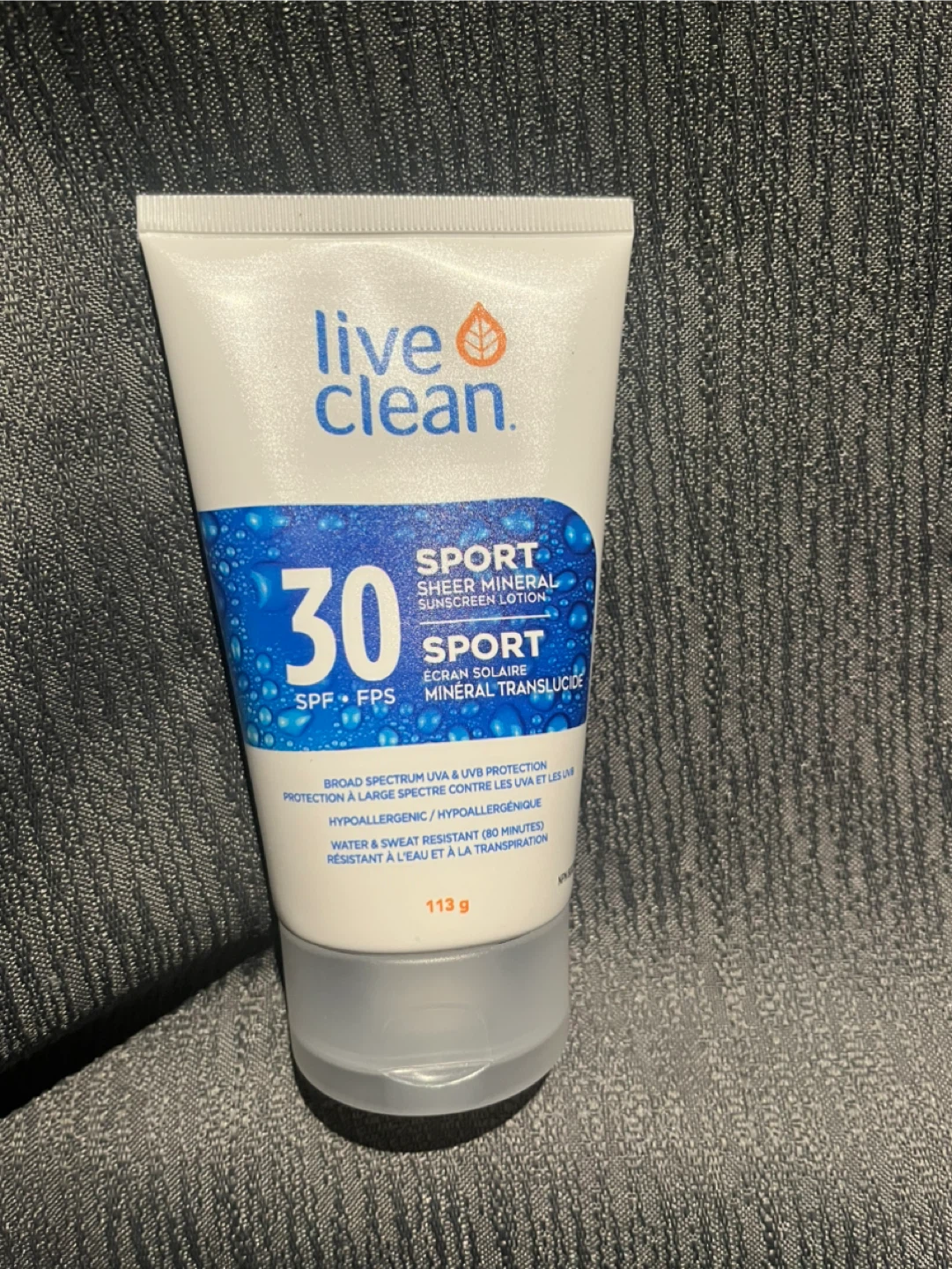 Live Clean Sport Mineral Sunscreen Lotion SPF 30