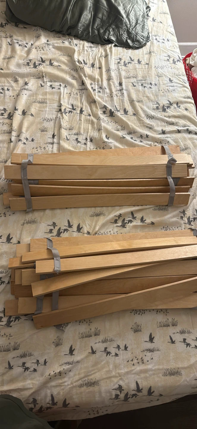 IKEA MALM High Bed Frame - White/Luroy, Full Size - photo 3