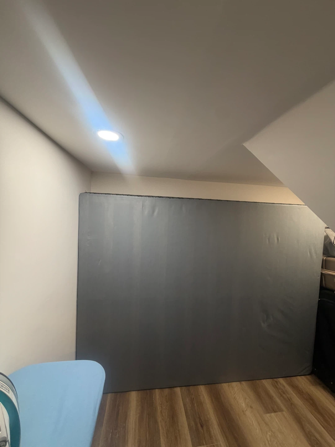 Grey queen Bed box