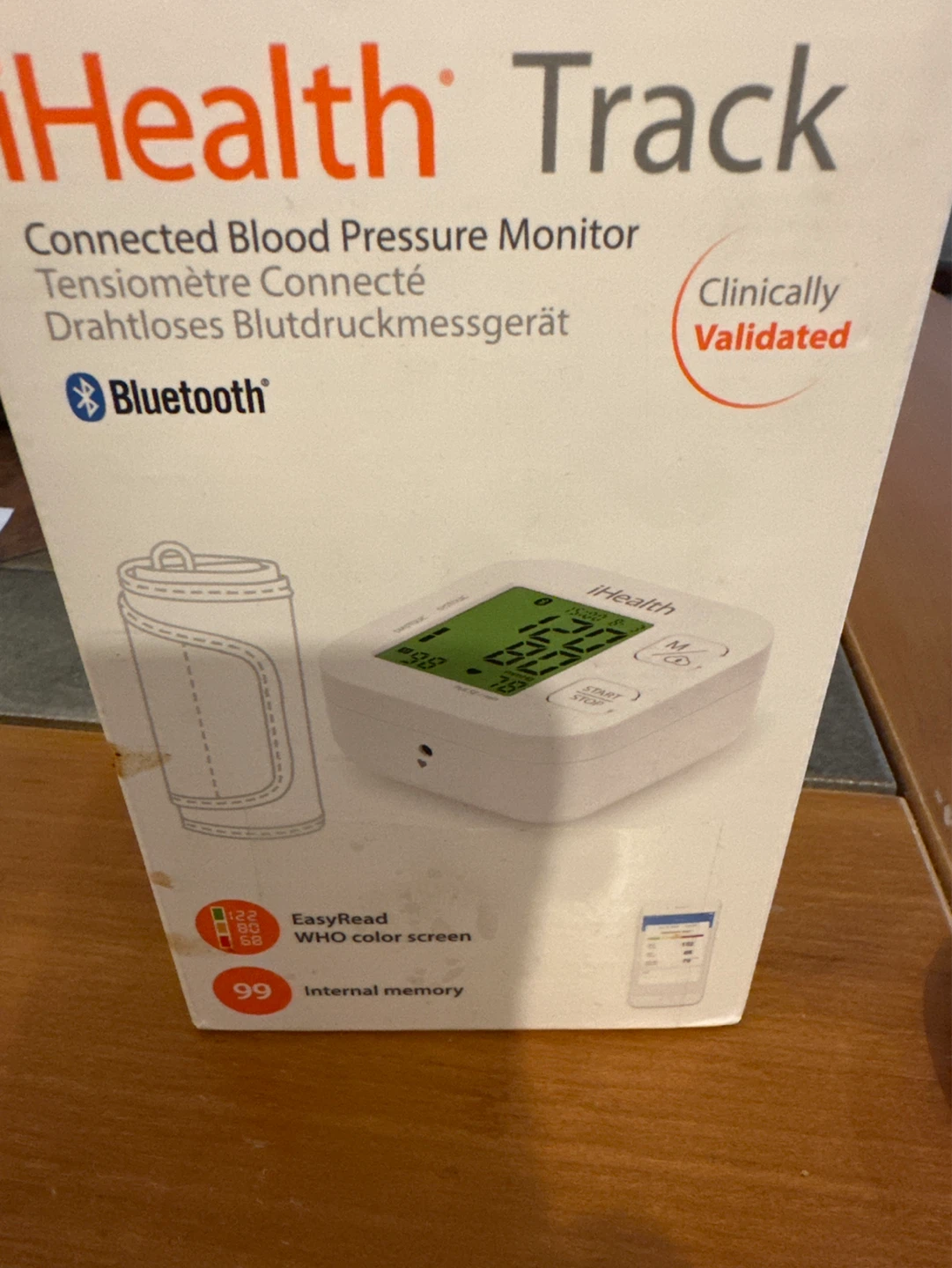 iHealth Track Connected Blood Pressure Monitor