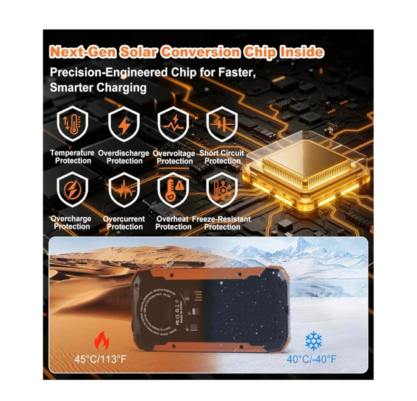 Brand new Solar Charger Power Bank 20000mAh - photo 4