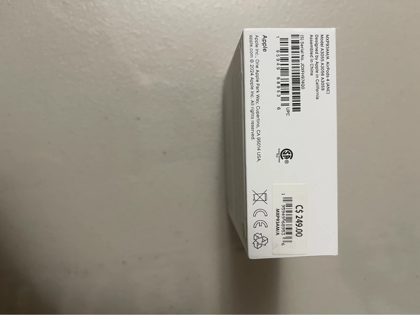 Apple AirPods 4 with Active Noise Cancellation - photo 2
