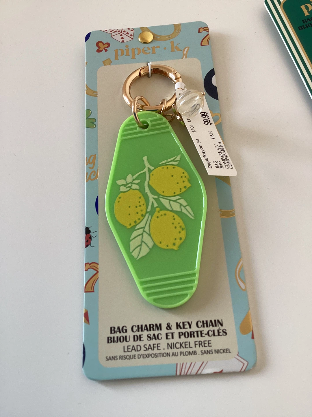Two Piper-K Bag Charm & Key Chains - photo 2