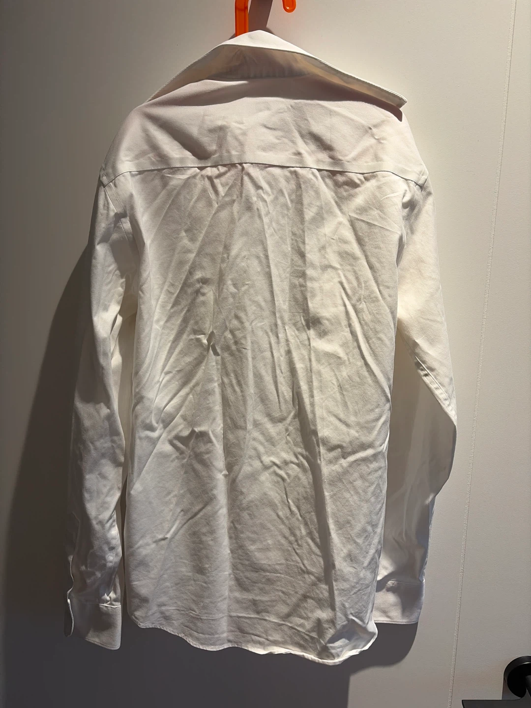 White Zara Men's Button-Up Shirt - Regular Fit - photo 3