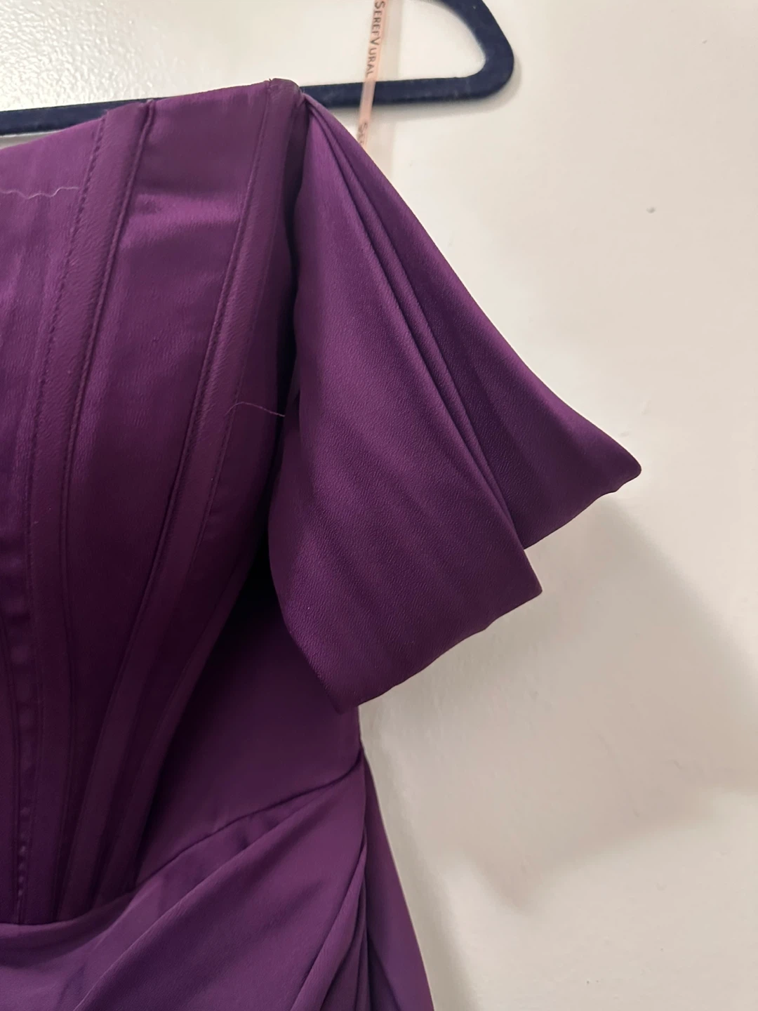 Purple Princess Off-the-Shoulder Formal Prom Dress - photo 3