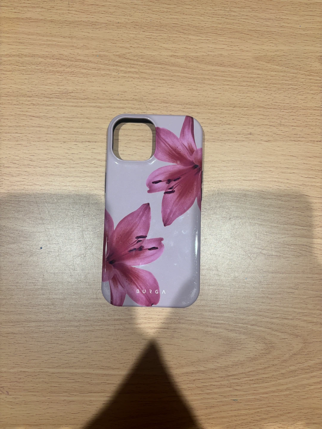 Pink Lily BURGA iPhone 15 MagSafe Case