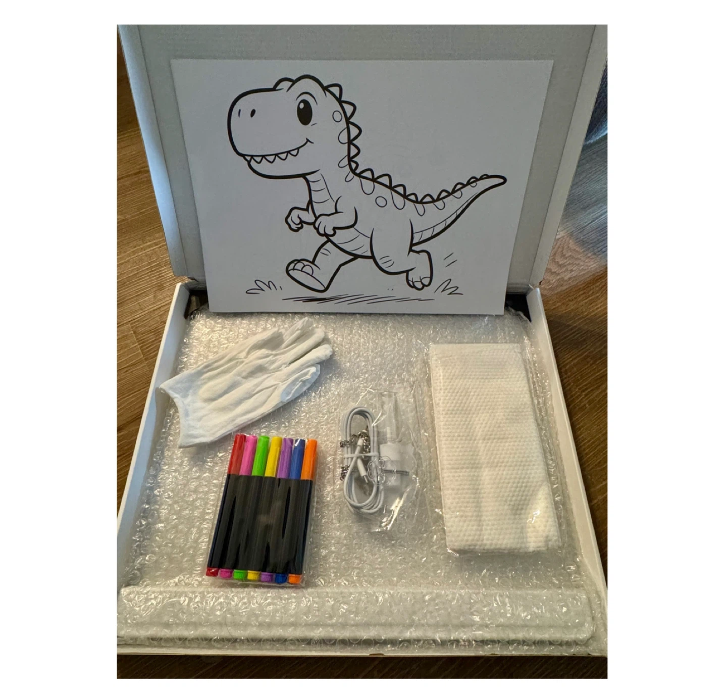 Brand new 19.7-Inch Rechargeable Doodle Glow LED Note Board - photo 2