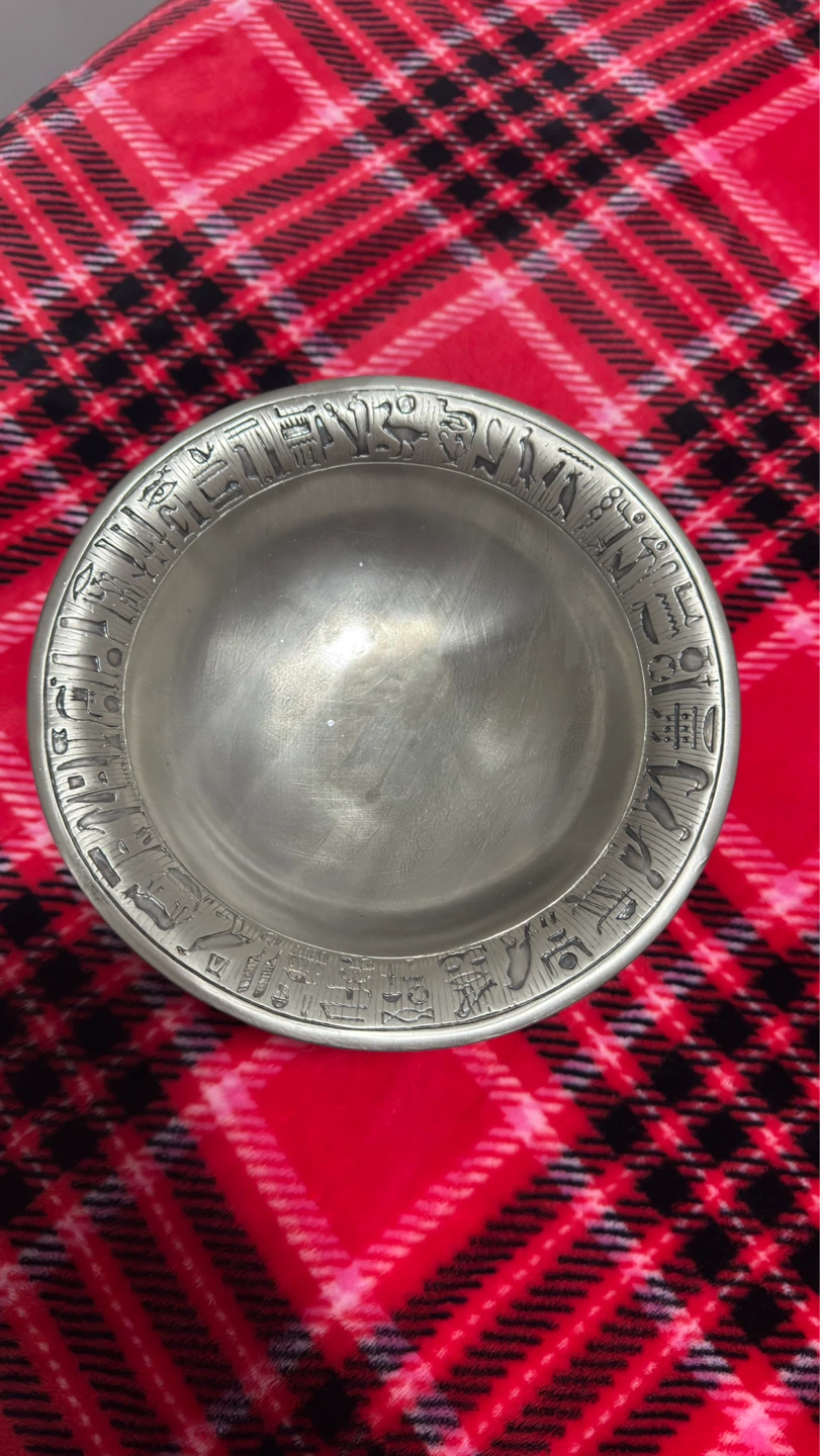 Toscano Egyptian Sphinx Pedestal Bowl