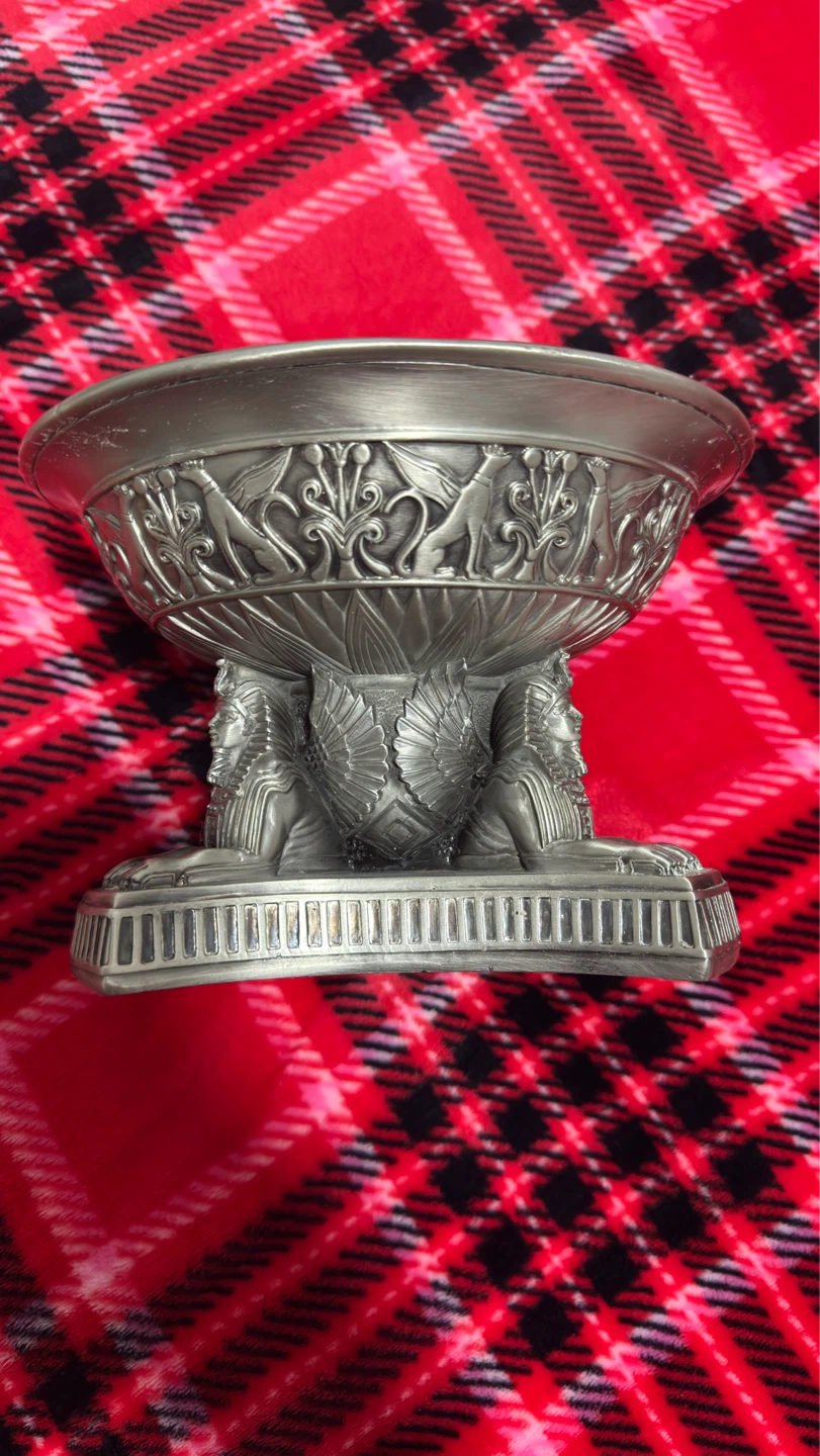 Toscano Egyptian Sphinx Pedestal Bowl - photo 3